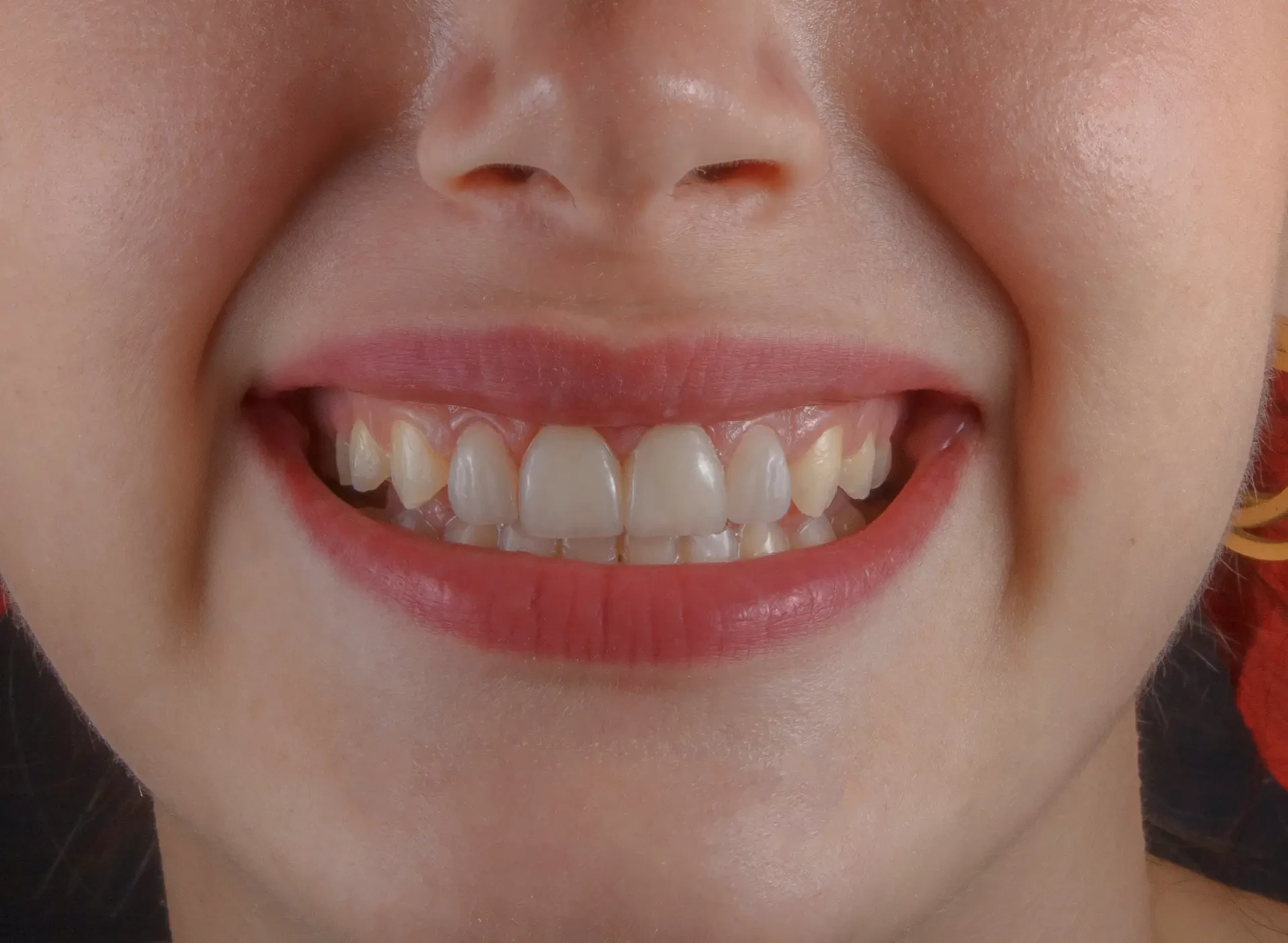 Smiling person